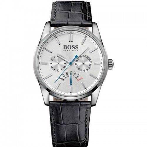 Image of Hugo Boss Heritage Sølv Quartz herre ur, model 1513123